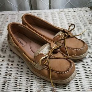 💛Gold Sperry Boat Shoes💛